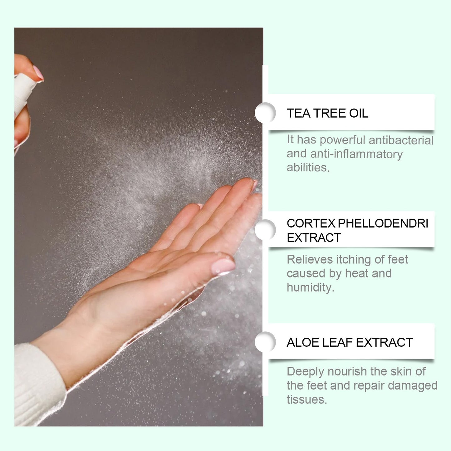 Foot Spray with Tea Tree Oil