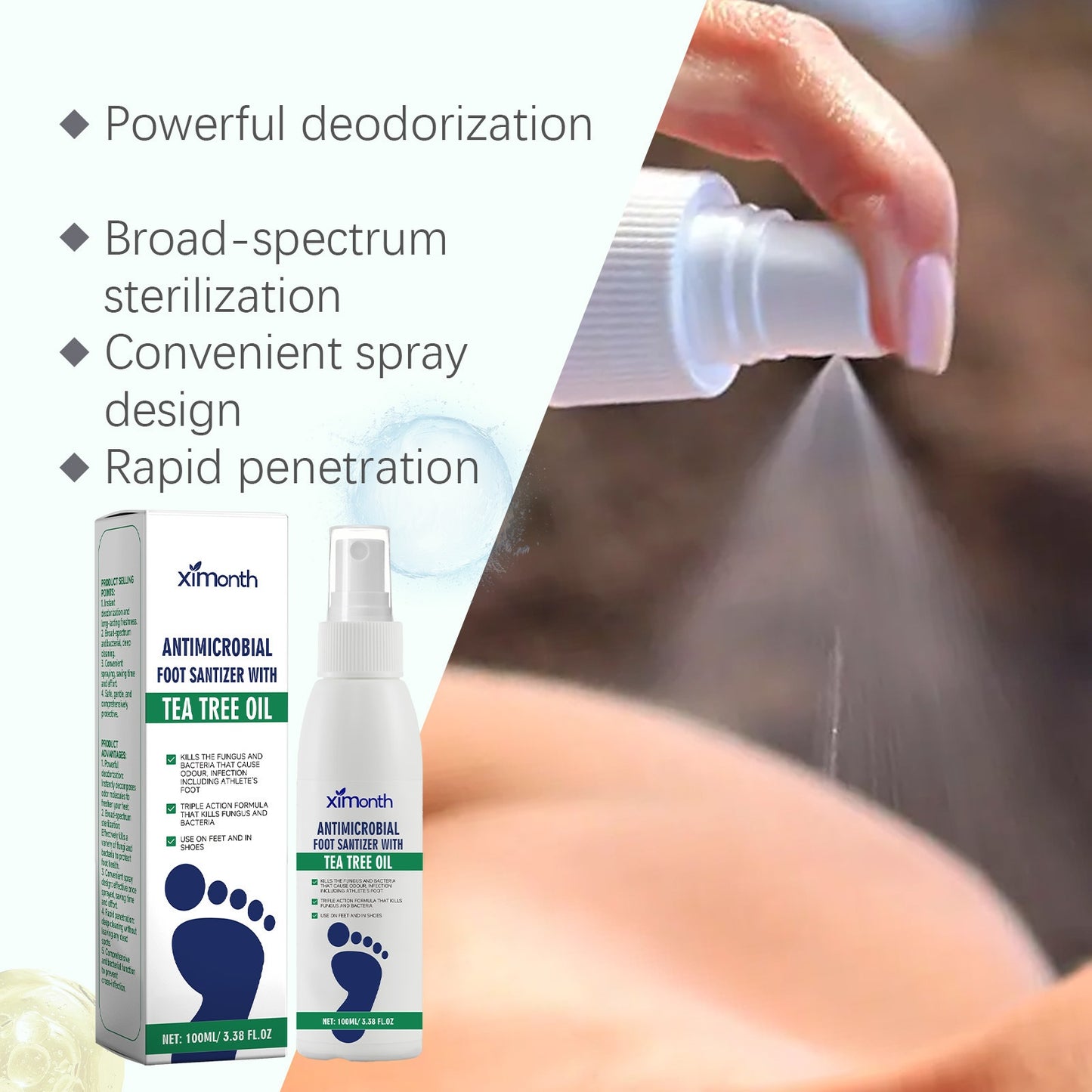 Foot Spray with Tea Tree Oil