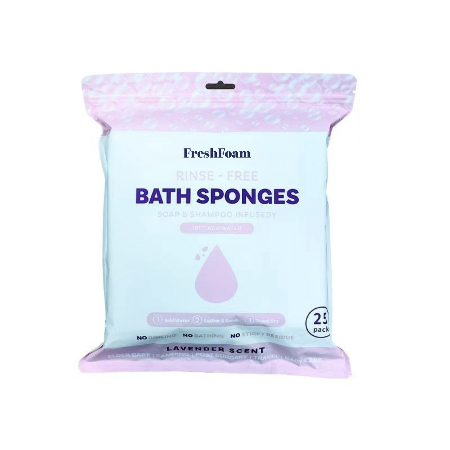 FreshFoam™ Instant Bath Wipes