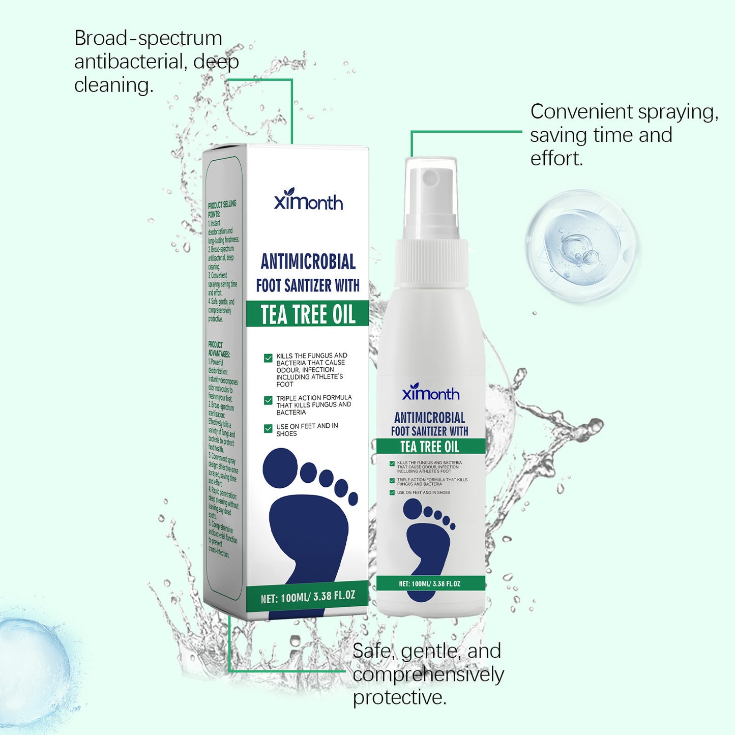 Foot Spray with Tea Tree Oil