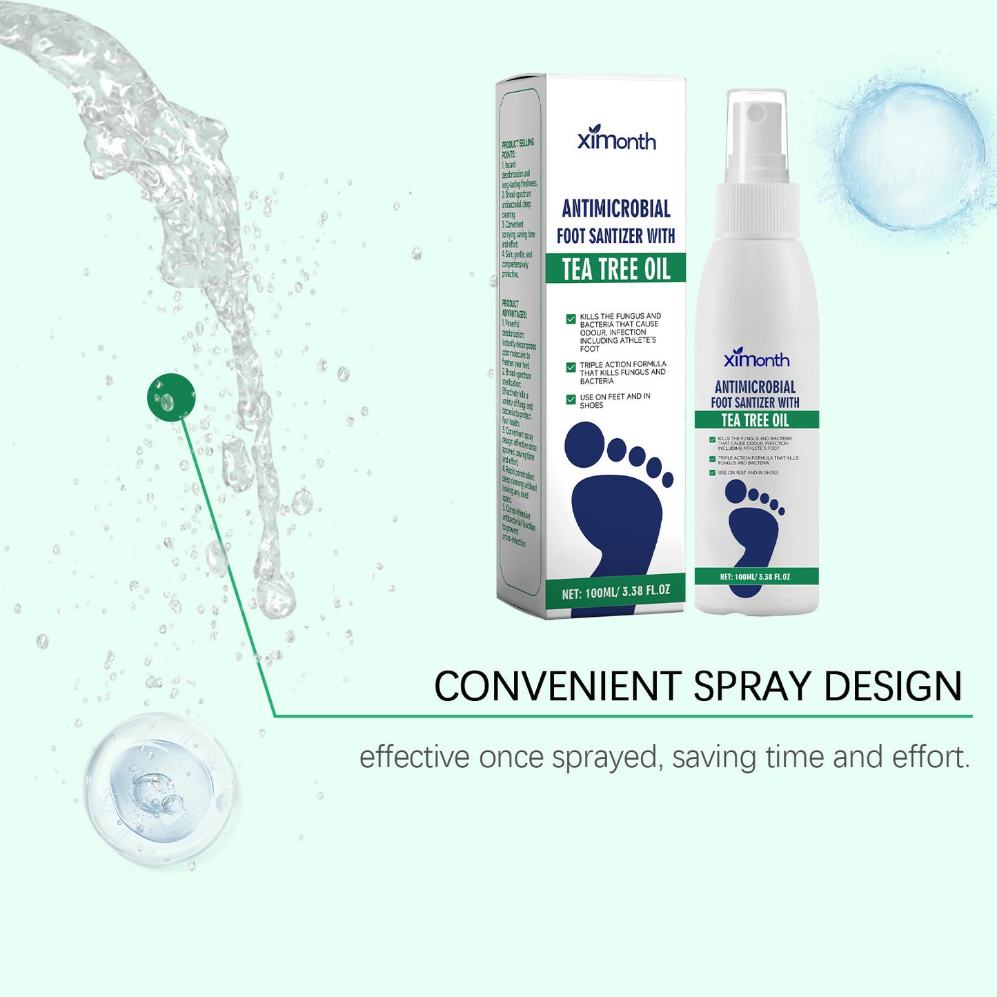 Foot Spray with Tea Tree Oil