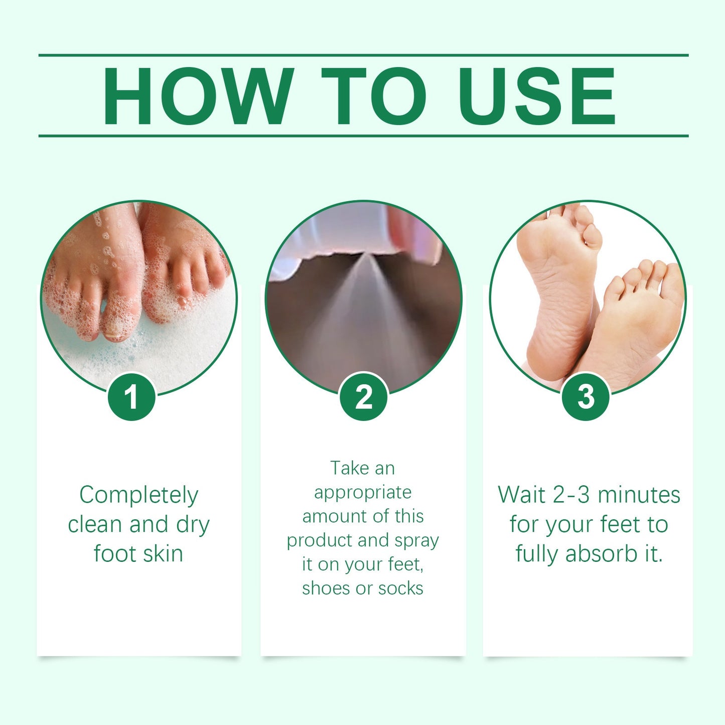 Foot Spray with Tea Tree Oil