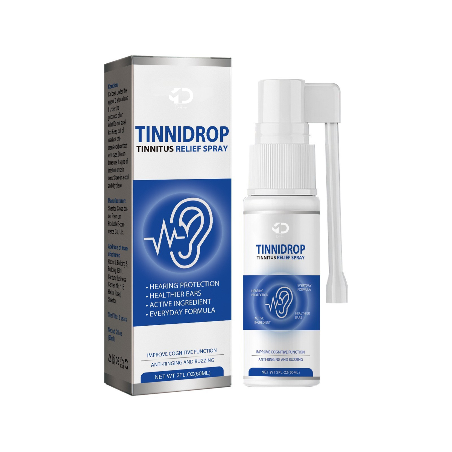 Tinnidrop Tinnitus Relief Spray