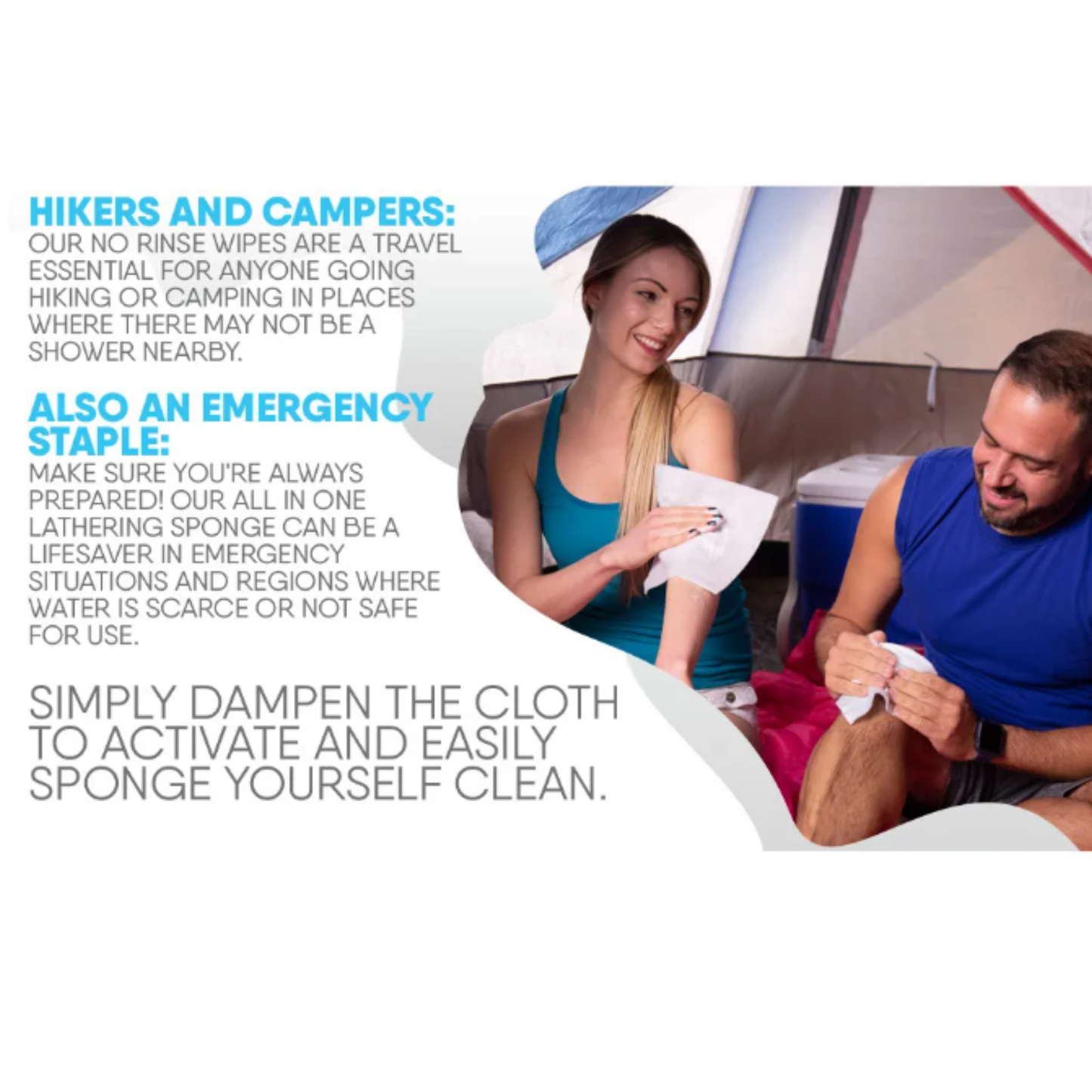 FreshFoam™ Instant Bath Wipes