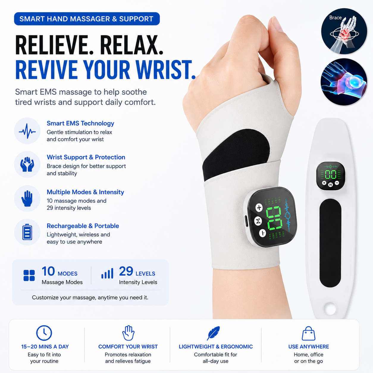 Gripova™ Smart Hand Trainer