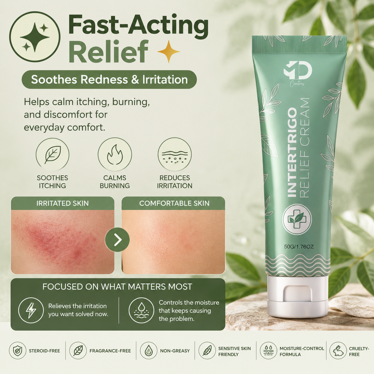 Intertrigo Relief Cream