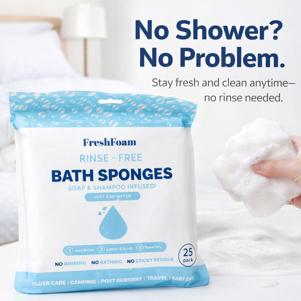 FreshFoam™ Instant Bath Wipes