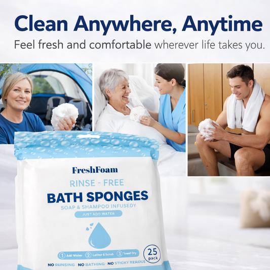 FreshFoam™ Instant Bath Wipes
