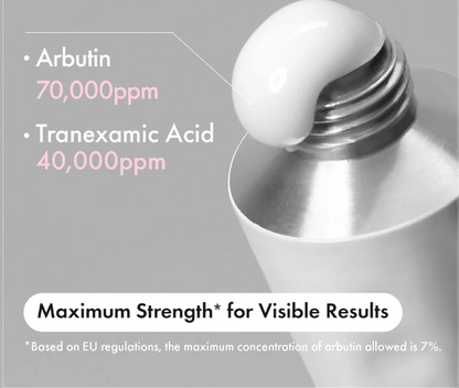 Arbutin 7% + Tranexamic 4% Brightening Cream